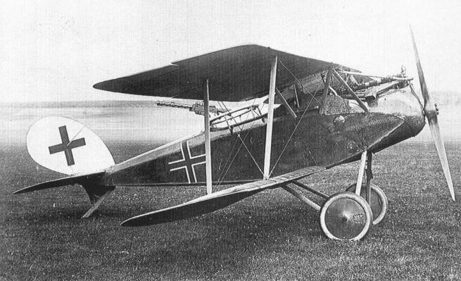 22 Samolot wywiadowczy Halberstadt C.V. Źródło: zbiory autora.